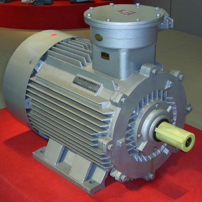 YBE3-315M-4防爆电机45°角实拍